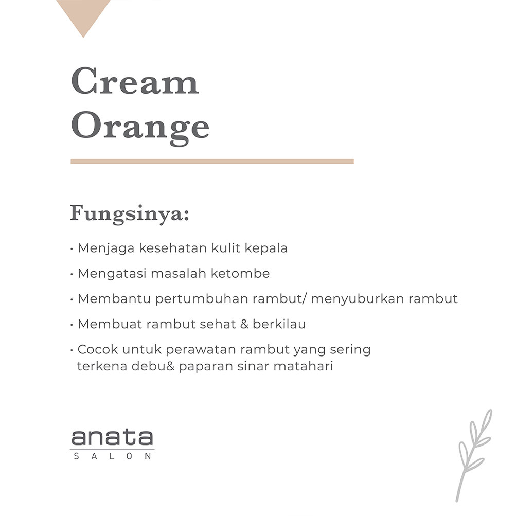 Creambath Treatment Anata  Salon Bandung Most Popular 